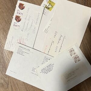 Set Of 5 German Envelopes Set2